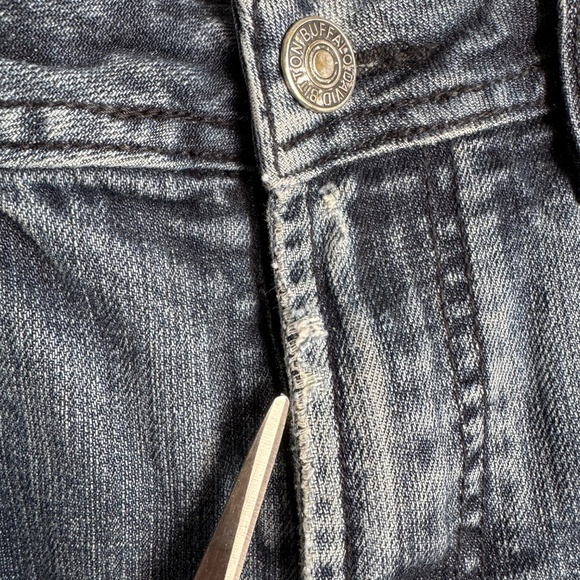 Buffalo David Bitton Men's Jack-X Slim Straight Stretch Blue Jeans 32x30 Western - Picture 5 of 16